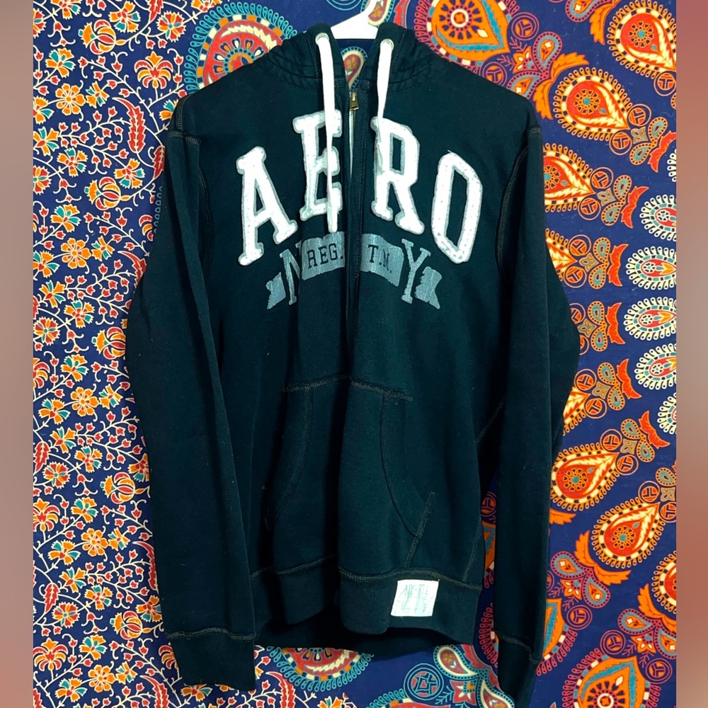 Vintage 1987 Aeropostale Full Zip Hoodie